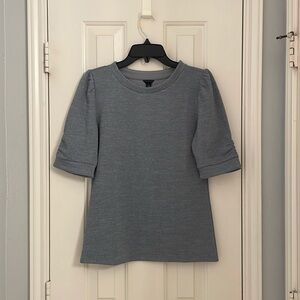 Ann Taylor gray shimmer top